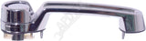 APDTY 02127 Exterior Door Handle Chrome Fits All Doors Wrangler Nitro Liberty