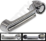 APDTY 02127 Exterior Door Handle Chrome Fits All Doors Wrangler Nitro Liberty