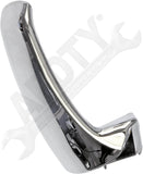 APDTY 02141 Interior Door Handle Lever; Left Front or Rear; Chrome
