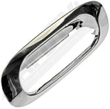 APDTY 02151 Tailgate Handle Chrome Bezel Fits Select 1997-2011 Dakota, Raider