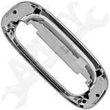 APDTY 02151 Tailgate Handle Chrome Bezel Fits Select 1997-2011 Dakota, Raider