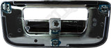 APDTY 02236 Chrome Tailgate Handle Bezel Trim (w/o Backup Cam w/o keyhole)