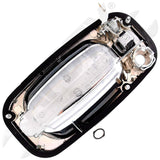APDTY 143327 Exterior Chrome Door Handle Front LH For 99-06 GM Truck W/ Keyhole*