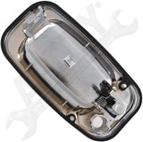 APDTY 02248 Exterior Door Handle Rear Back Door (Double Doors)