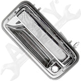 APDTY 02286 Exterior Door Handle Front Left Chrome