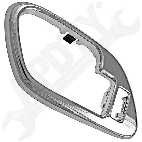 APDTY 02290 Interior Door Handle Bezel Front Left With Powerlock Hole 15708067CH