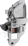 APDTY 02295 Interior Chrome Door Handle Front or Rear Left