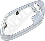 APDTY 02299 Interior Door Handle Bezel Front Right W/ Powerlock Hole 15708068CH