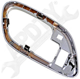 APDTY 02299 Interior Door Handle Bezel Front Right W/ Powerlock Hole 15708068CH