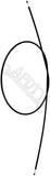 APDTY 023150 Hood Release Cable Assembly Replaces 9133406, 9152048
