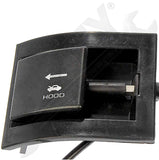 APDTY 023152 Hood Release Cable With Handle Replaces E7TZ16916A