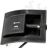 APDTY 023152 Hood Release Cable With Handle Replaces E7TZ16916A
