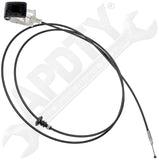 APDTY 023176 Hood Release Cable With Handle Replaces 5363002061