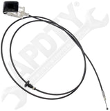 APDTY 023176 Hood Release Cable With Handle Replaces 5363002061