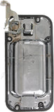 APDTY 02321 Exterior Door Handle Front Right No Keyhole Chrome