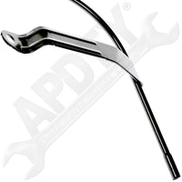 APDTY 028414 Oil Level Dip Stick Tube Metal (2008 Models Between Cylinder 4 & 6)