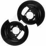 APDTY 035310 Disc Brake Steel Dust Shield Backing Plate Set
