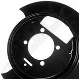 APDTY 035310 Disc Brake Steel Dust Shield Backing Plate Set