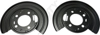 APDTY 035335 Brake Dust Shield Pair Rear