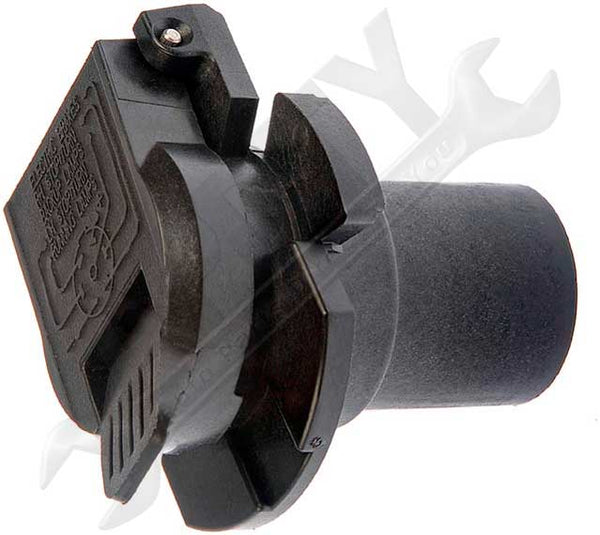 APDTY 035418 Trailer Hitch Electrical Connector Plug 7-Blade Round Connector