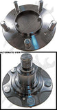 APDTY 041110 Front Wheel Hub