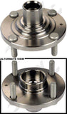 APDTY 041123 Generation 1 Wheel Hub; Without Bearing