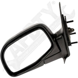 APDTY 066117 Side View Mirror - Left, Manual, Black