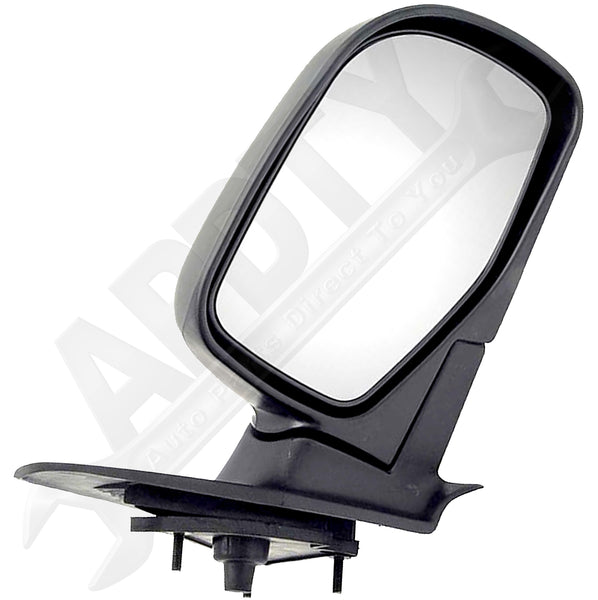 APDTY 066118 Side View Mirror - Right, Manual, Black