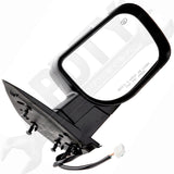 APDTY 0662104 Side View Mirror Right Power; Heated; Memory, (Textured Cover)