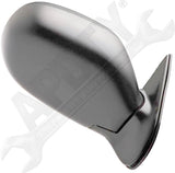 APDTY 0662106 Side View Mirror Right Power; Heated;  Blue Glass ; Primed / Black