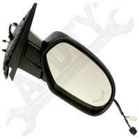 APDTY 153658 Side View Mirror Assembly Power-Fold; Turn Signal In Glass; Right