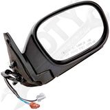APDTY 0662196 Side View Mirror Right Power; Heated; (Textured Black) , To 11-00