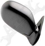APDTY 0662196 Side View Mirror Right Power; Heated; (Textured Black) , To 11-00
