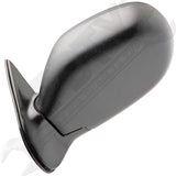 APDTY 0662199 Side View Mirror Left Power; Heated; (Textured Black) , From 11-00