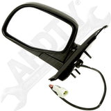 APDTY 0662206 Side View Mirror Power, Non-Heated, w/Puddle Lamp