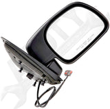 APDTY 0662216 Side View Mirror Right Power, Sail Type w/o trailer tow