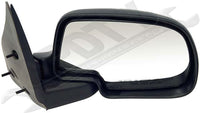 APDTY 153639 Side View Mirror Assembly Manual-Adjust Convex w/Chrome Cover RGHT