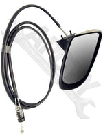 APDTY 066237 Side View Mirror - Right , Black