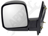 APDTY 0662414 Driver Side Exterior Manual Side View Mirror Assembly