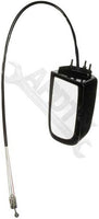 APDTY 066242 Side View Mirror - Left , Black