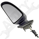 APDTY 0662440 Manual Side View Mirror Assembly Left Side