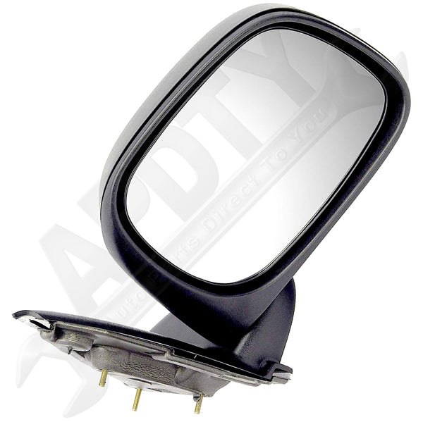 APDTY 143801 Side View Mirror Assembly Manual Non-Powered Fits Right