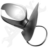 APDTY 0662500 Side View Mirror Power w/Turn Signal Chrome Cap Right-Passenger