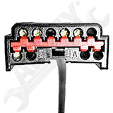 APDTY 0662500 Side View Mirror Power w/Turn Signal Chrome Cap Right-Passenger