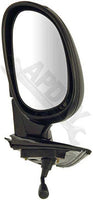 APDTY 066252 Side View Mirror - Left , Manual Remote Black