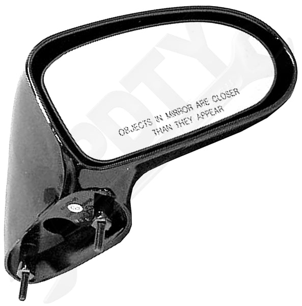 APDTY 143573 Side View Mirror Manual Remote Replaces 20744296