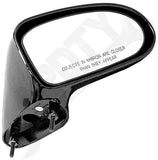 APDTY 143573 Side View Mirror Manual Remote Replaces 20744296