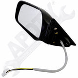 APDTY 0662649 Side View Mirror - Front, Left/Driver Side, Power, Heated