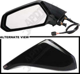 APDTY 0662685 Side View Mirror Power, Non-Heated; Without Auto Dimming