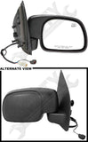 APDTY 0662696 Side View Mirror Power, Heated, Paddle Type, Without Signal Lamp